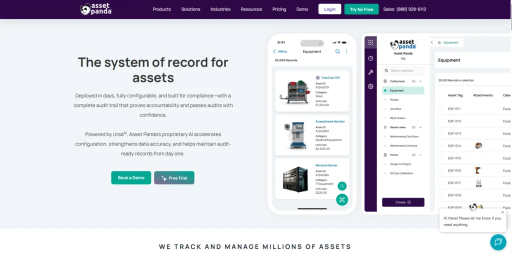 asset management software in india - Asset Panda