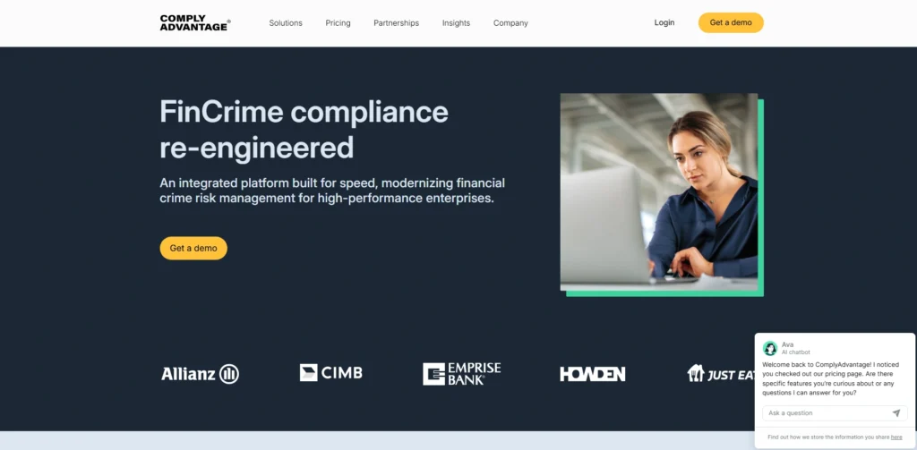 Fraud Detection Software -ComplyAdvantage