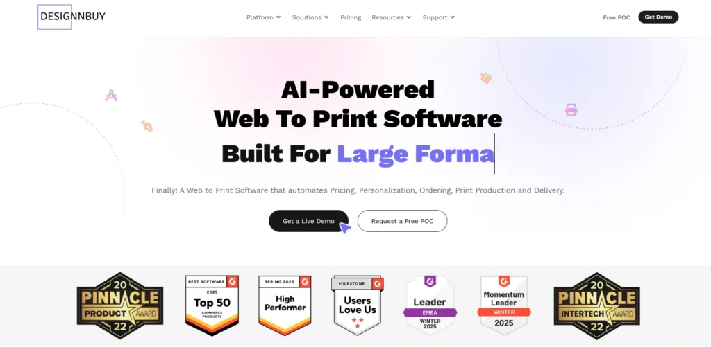 Web-to-Print Software- Design’N’Buy (DesignO)