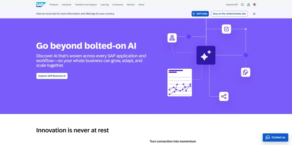 asset management software in india - SAP EAM (Enterprise Asset Management)