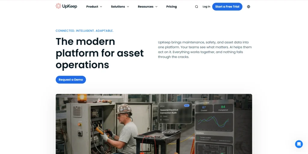 asset management software in india - UpKeep