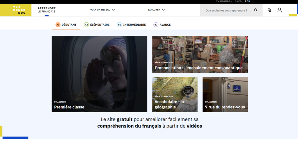 French Learning Apps -TV5MONDE’s