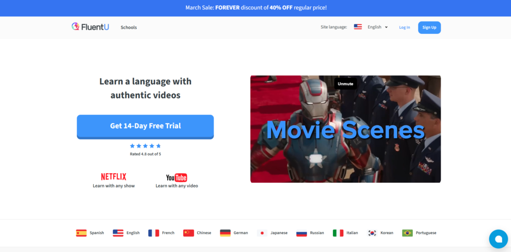 French Learning Apps -FluentU 
