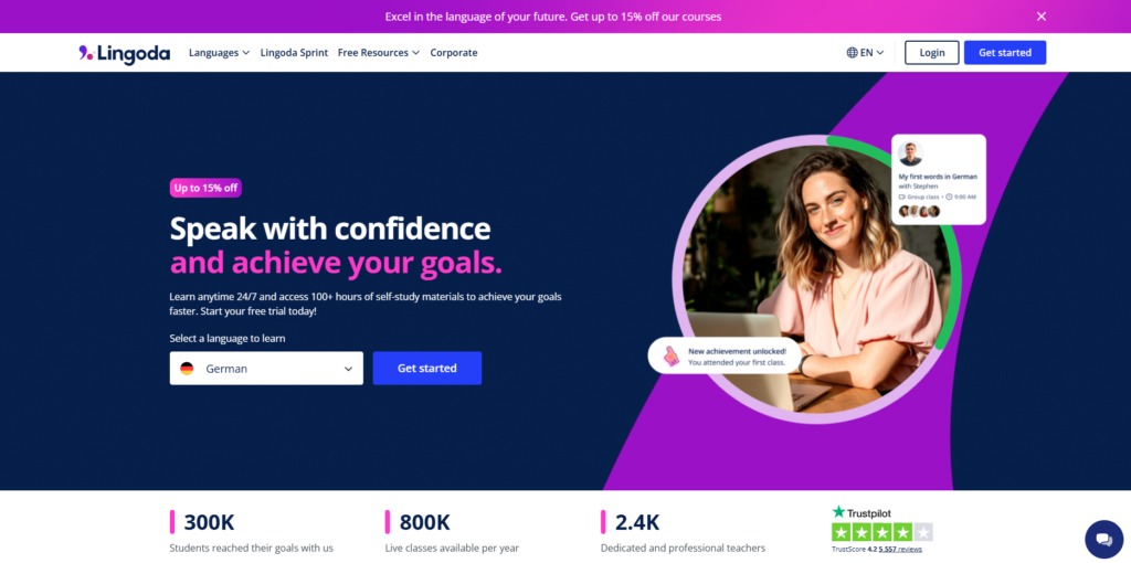 French Learning Apps -Lingoda