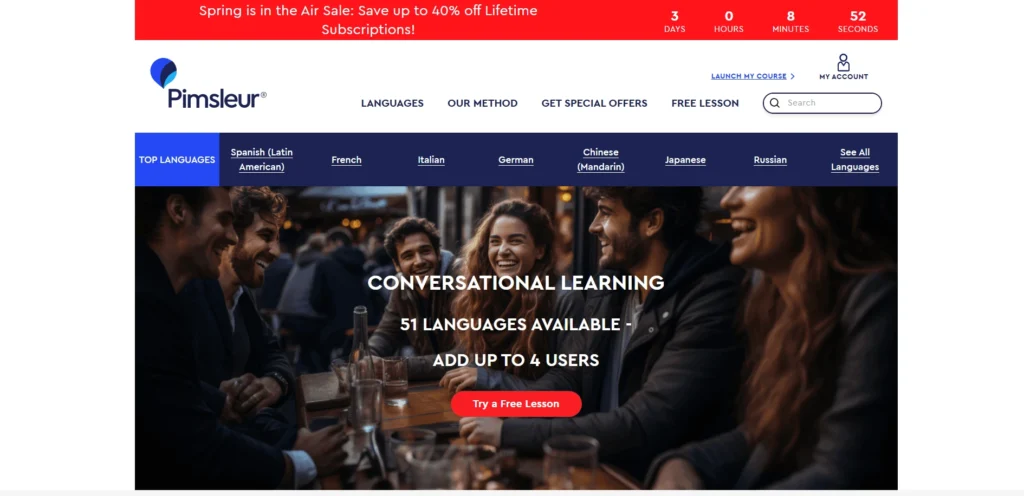 Apps for Learning Spanish-Pimsleur
