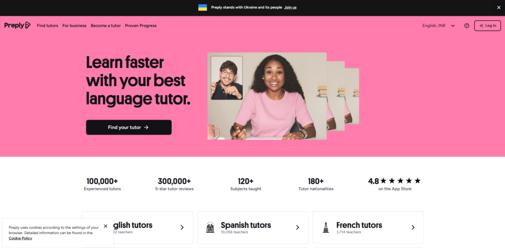 French Learning Apps -Preply 