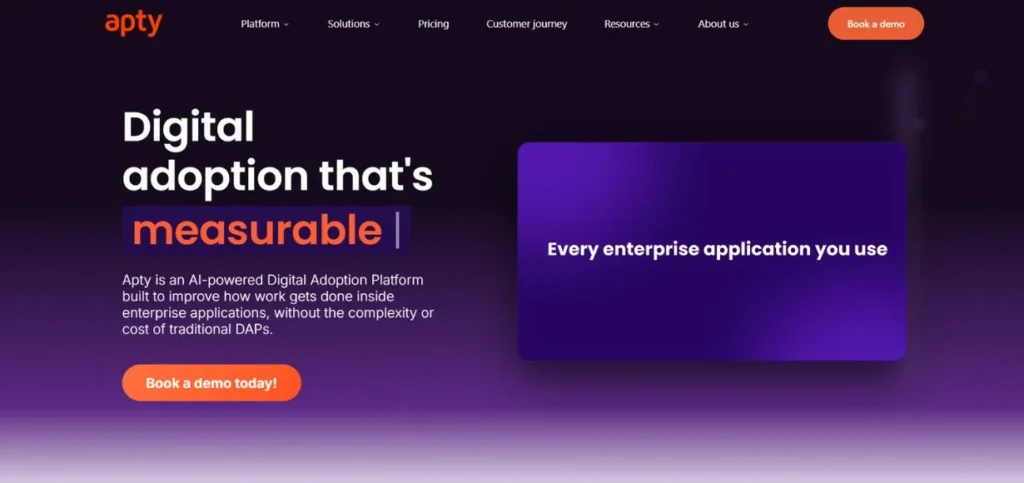 WalkMe Alternatives-Apty