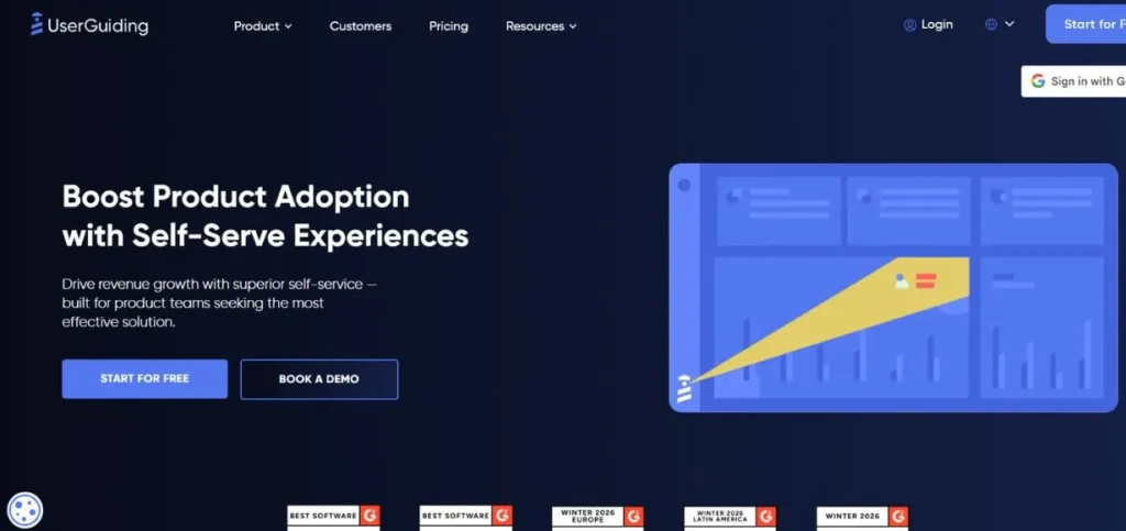 WalkMe Alternatives-UserGuiding