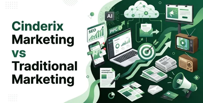 Cinderix Marketing vs Traditional Marketing