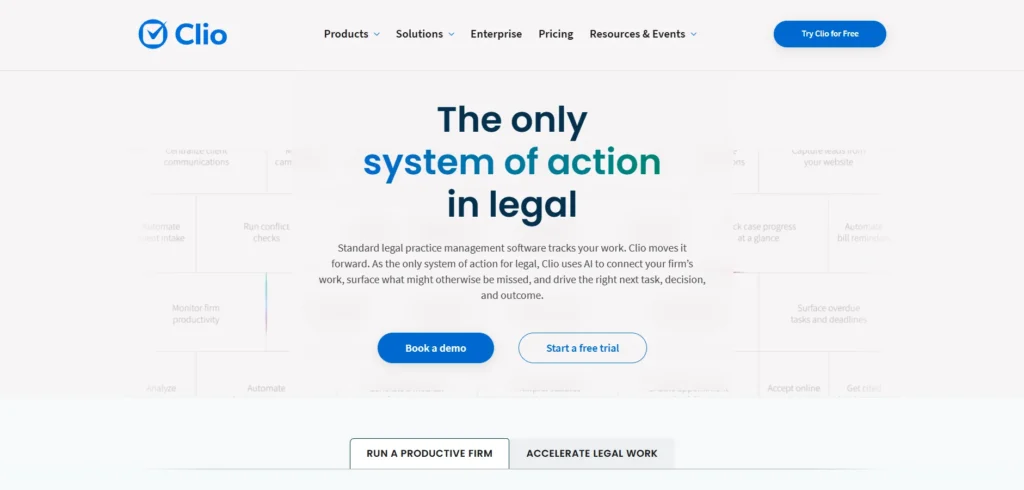 AI-Powered Legal Marketing Platform  - Clio