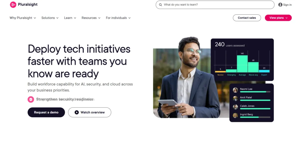 LinkedIn Learning Alternative - Pluralsight
