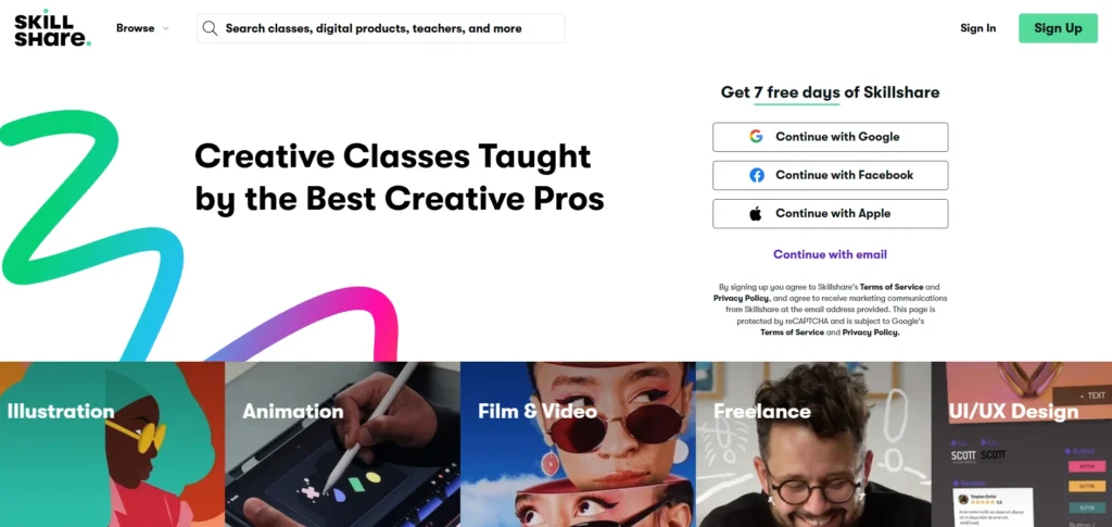 LinkedIn Learning Alternative - Skillshare