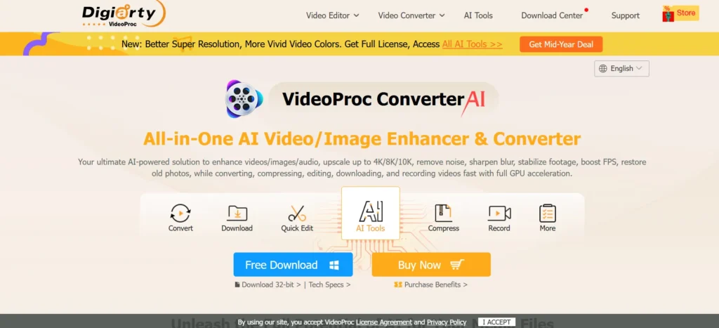Alternative to Videoder - VideoProc Conv‍erter AI