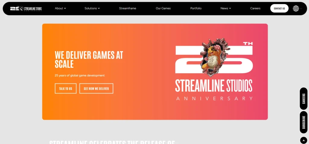 Streamline Studios - Sumo Digital Competitor