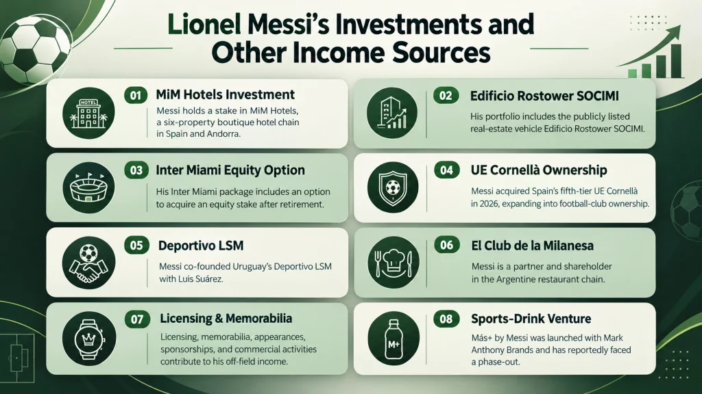 Lionel Messi Net Worth in Rupees