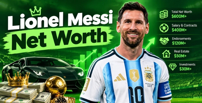 Lione‍l‍ Messi Net Worth in Rupees