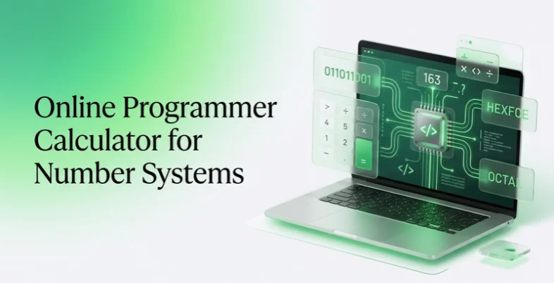 Online Programmer Calculator for Number Systems