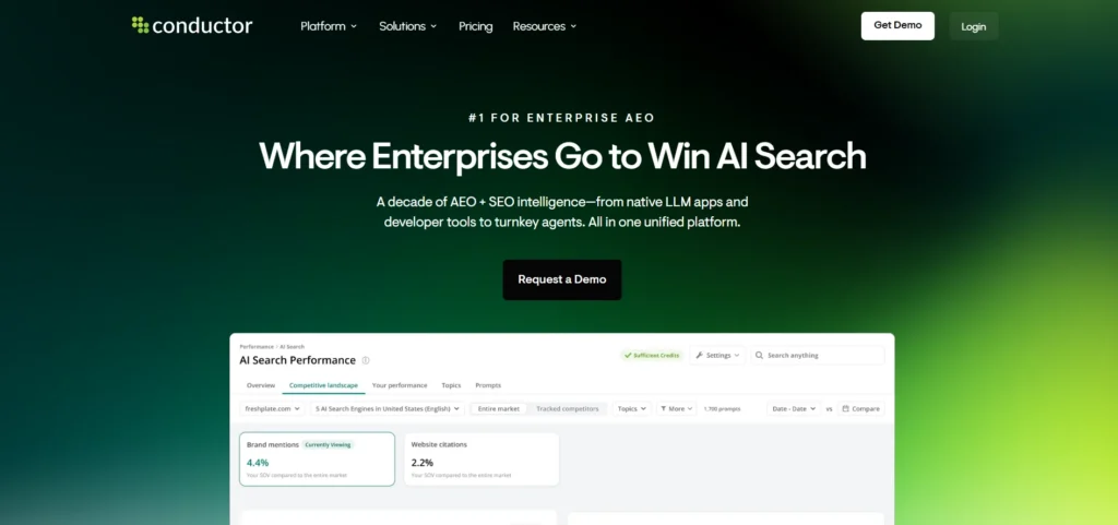 Generative Engine Optimization Tool - Conductor
