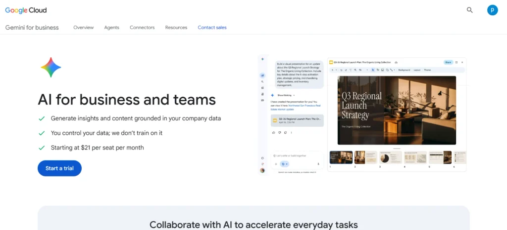 Google Gemini Enterprise - Tool for Managing Multiple AI Agents