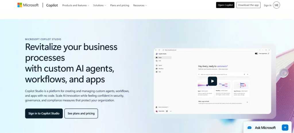 Microsoft Copilot Studio - Tool for Managing Multiple AI Agents
