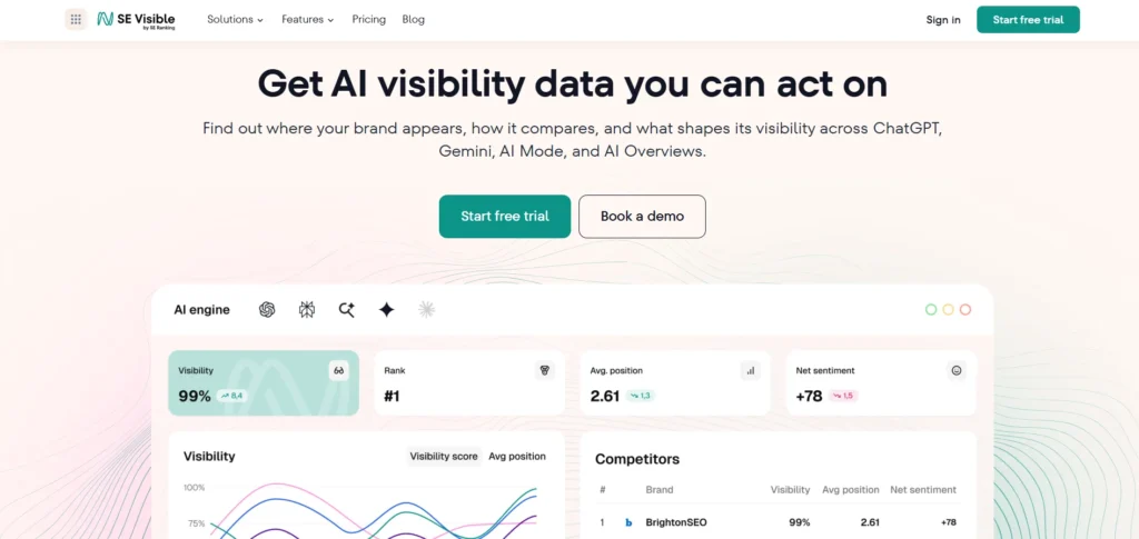 Generative Engine Optimization Tool - SE Visible