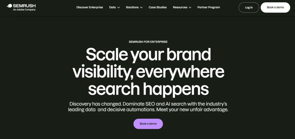 Generative Engine Optimization Tool - Semrush Enterprise AIO