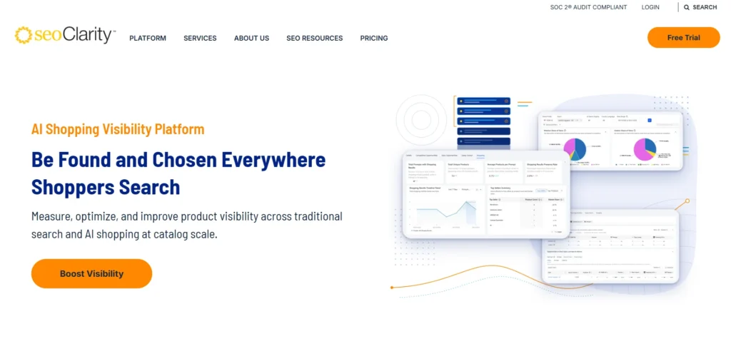 Generative Engine Optimization Tool - seoClarity ArcAI